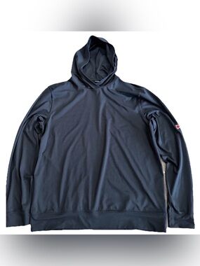 Breezy Golf Hoodie Men’s Large Black Golf Activewear Lightweight Supersoft